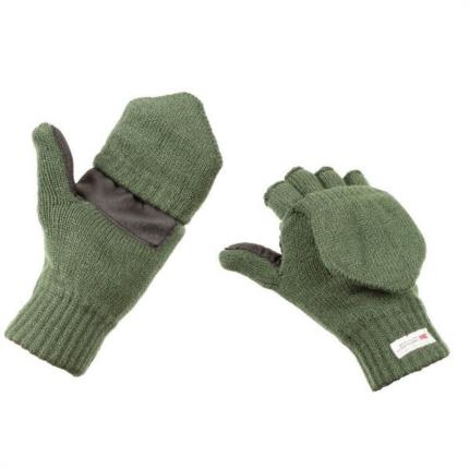 Bezprsté pletené rukavice Thinsulate - oliv [MFH]