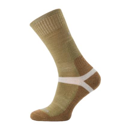 Ponožky MERINO - zelená / coyote [Helikon]