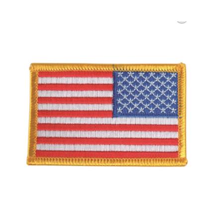 Nášivka US vlajka - barevná, reverzní