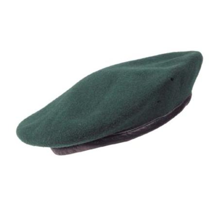 BW tmavě zelený baret - originál, použitý