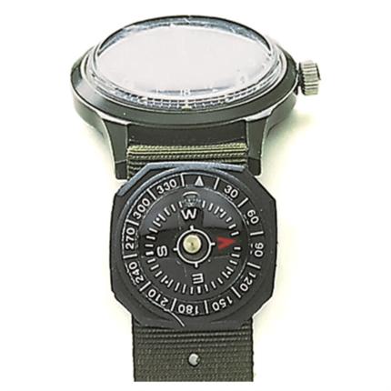 Mini kompas na hodinkový pásek