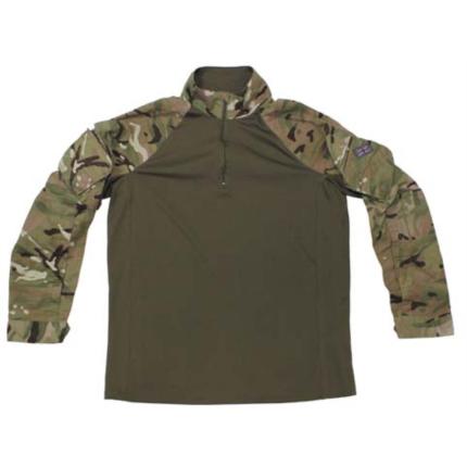 GB Under Body Armour Shirt MTP Camo - oliv,použ.