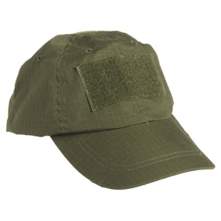 Baseball cap Tactical - kšiltovka s Velcro, oliv