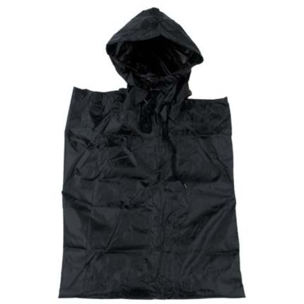 US poncho 144x223cm R/S – černé