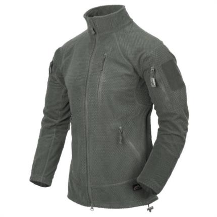 Mikina Alpha Grid Fleece Jacket - Foliage Green [Helikon]