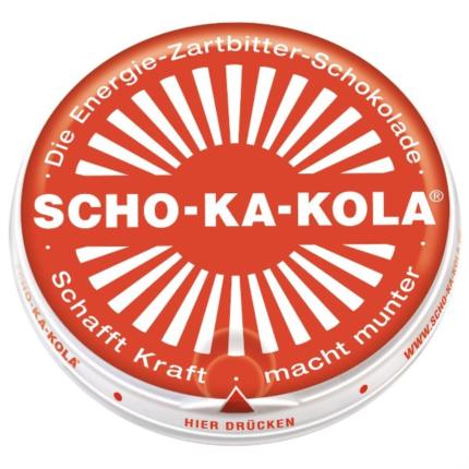 Energetická čokoláda Scho-Ka-Kola - hořká 100g