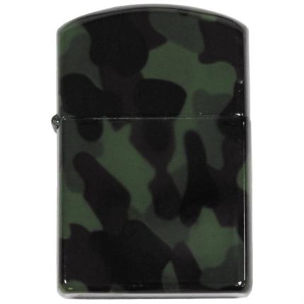 Kovový zapalovač ve stylu Zippo - camouflage