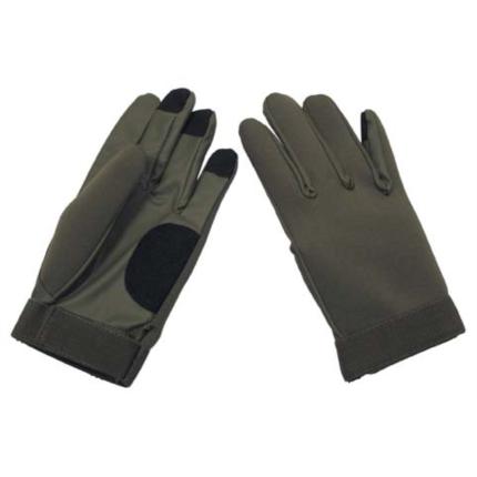 Taktické neoprenové rukavice - zelené