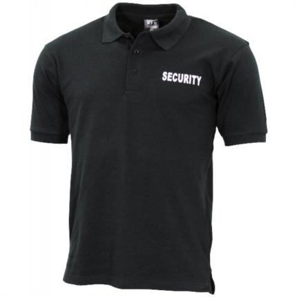 Tričko s límečkem - Polo Shirt "Security" [MFH]