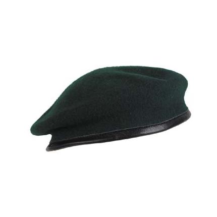 Baret Commando - tmavě zelený [MFH]