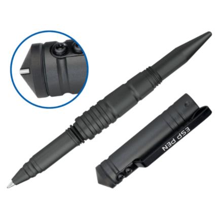KUBOTAN - kompaktní taktické pero s rozbíječem skel (černá)